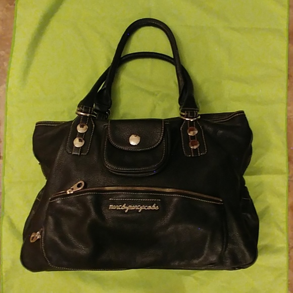 Marc by Marc Jacobs leather computer handbag - Picture 1 of 8